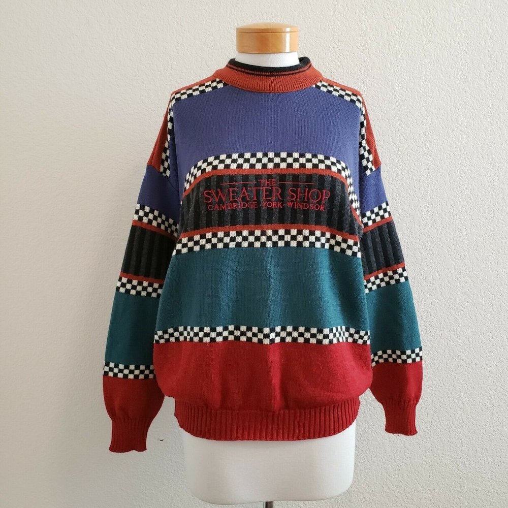 Multicolor Men's Sweater - Picture 2 of 12